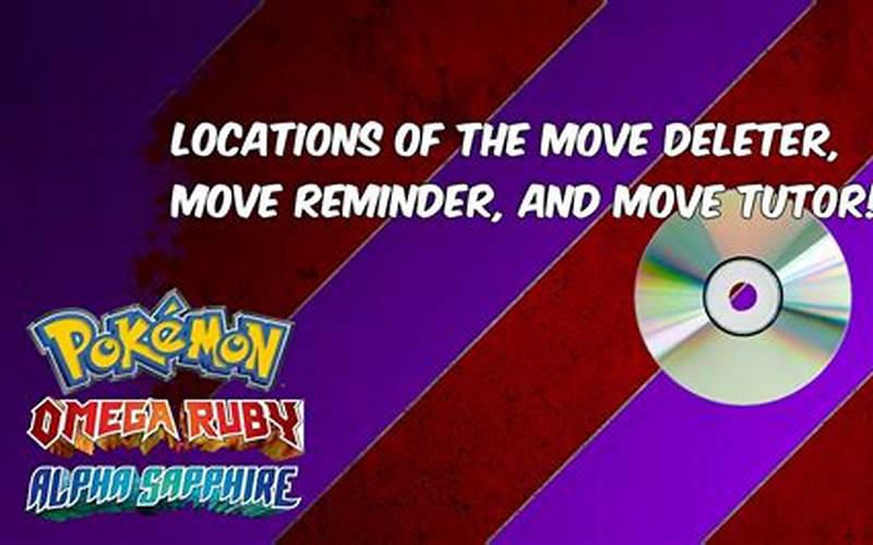 Pokemon Move Reminder