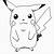 Pokemon Pikachu para colorir imprimir e desenhar
