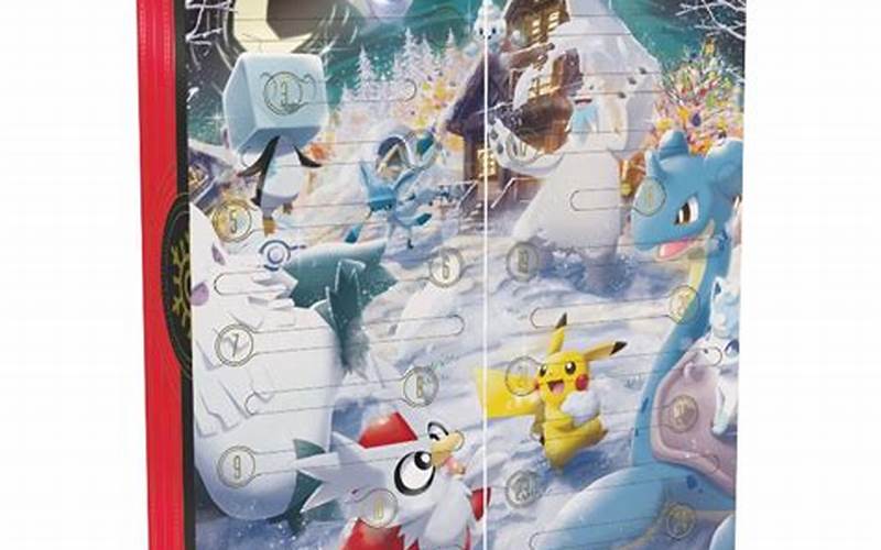 Pokemon Trading Card Game Holiday Advent Calendar