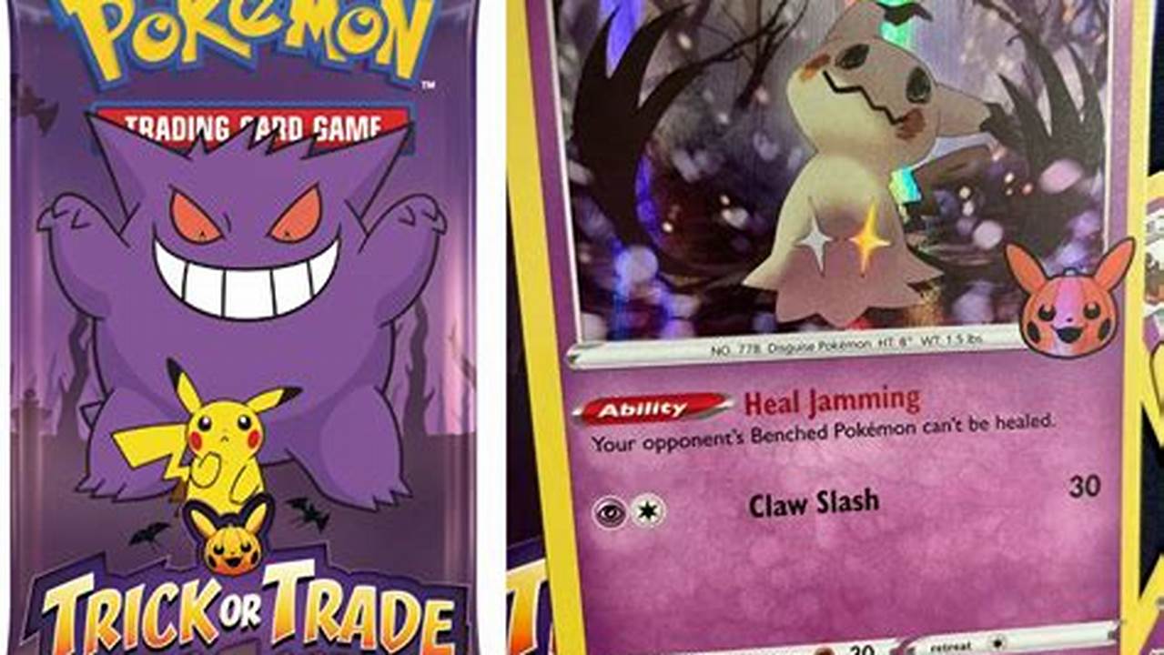 Pokemon Trick Or Trade 2024 Best Cards