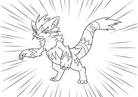 Pokemon Ausmalbilder Mega Entwicklung Absol