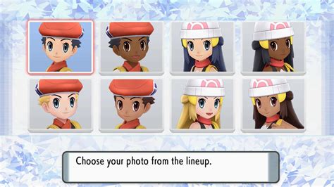 Pokemon Brilliant Diamond Skin Color