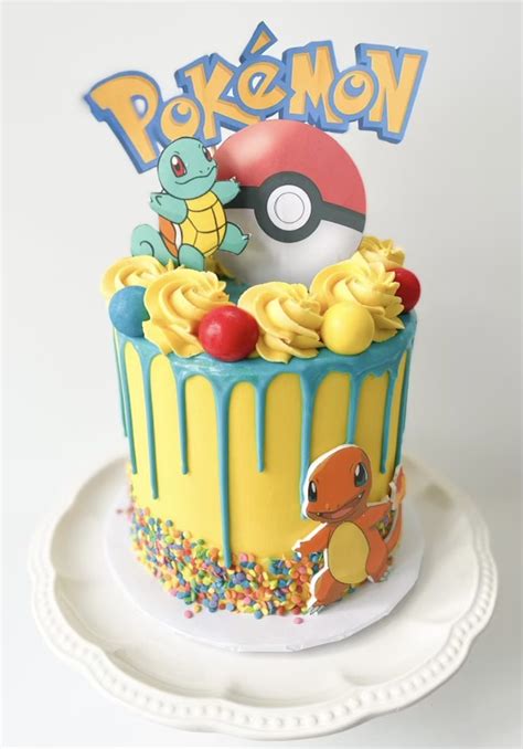 Pokemon Cake