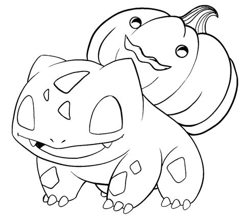 Pokemon Coloring Pages Bulbasaur