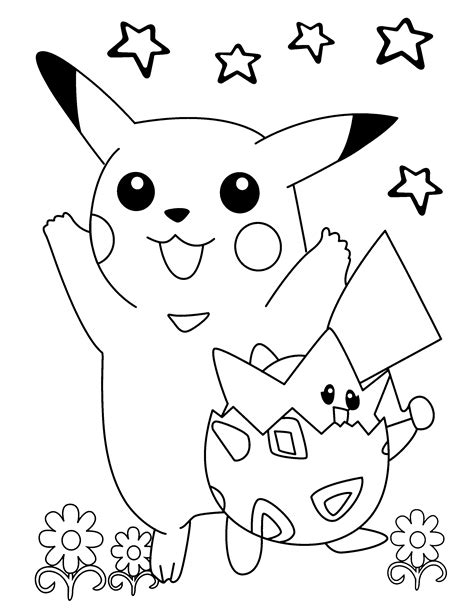 Pokemon Coloring Pages For Kids
