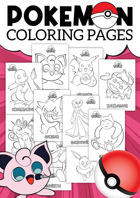 Pokemon Coloring Pages Online