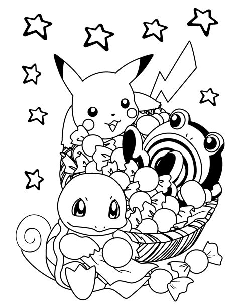 Pokemon Coloring Sheets Printable