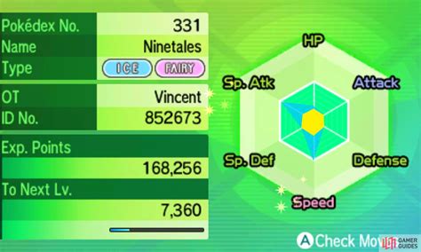 Pokemon Ev Stat Chart