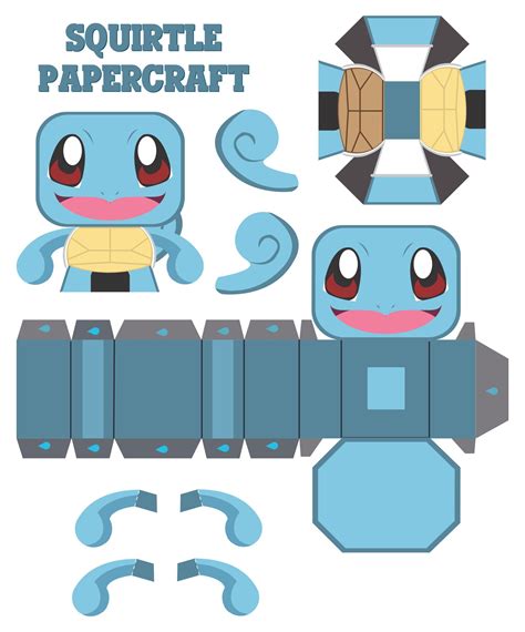 Pokemon Paper Crafts Printables