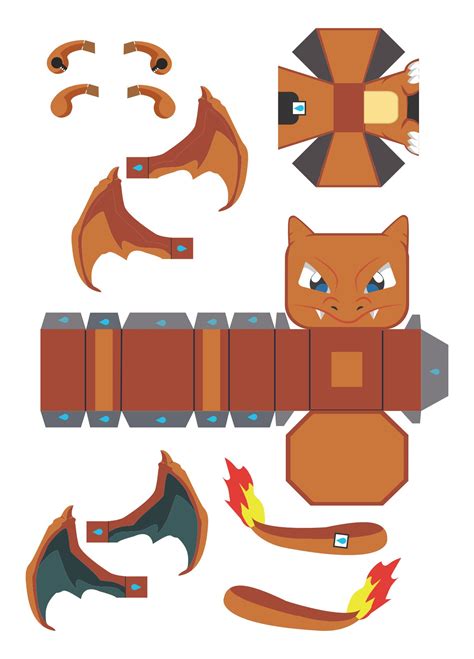 Pokemon Papercraft Templates