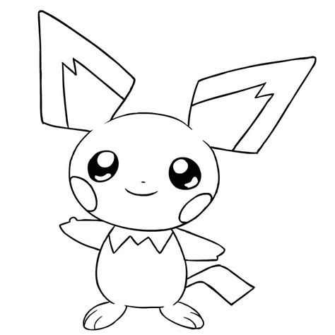 Pokemon Pichu Tegninger