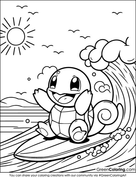 Pokemon Print Coloring Pages
