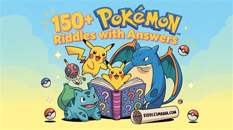 Pokemon Riddles Quiz