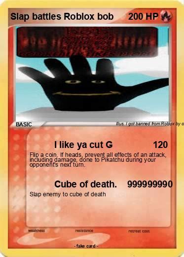 Pokemon Slap battles Roblox bob