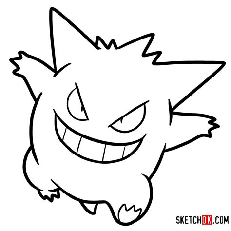 Pokemon Tegninger Gengar