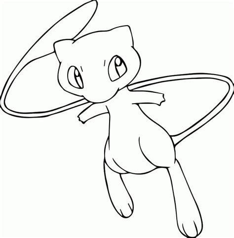Pokemon Tegninger Mew