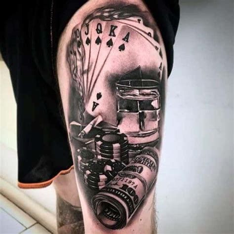 Poker Machine Tattoo