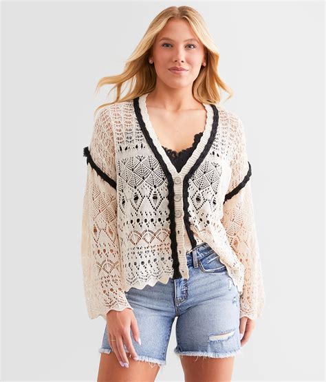 Pol Crochet Sweater