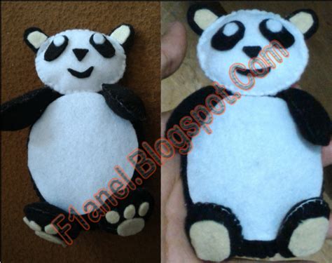 Pola Boneka Panda