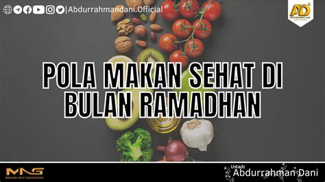 Pola Makan Sehat di Bulan Ramadhan