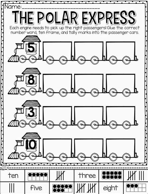 Polar Express Printable Activities