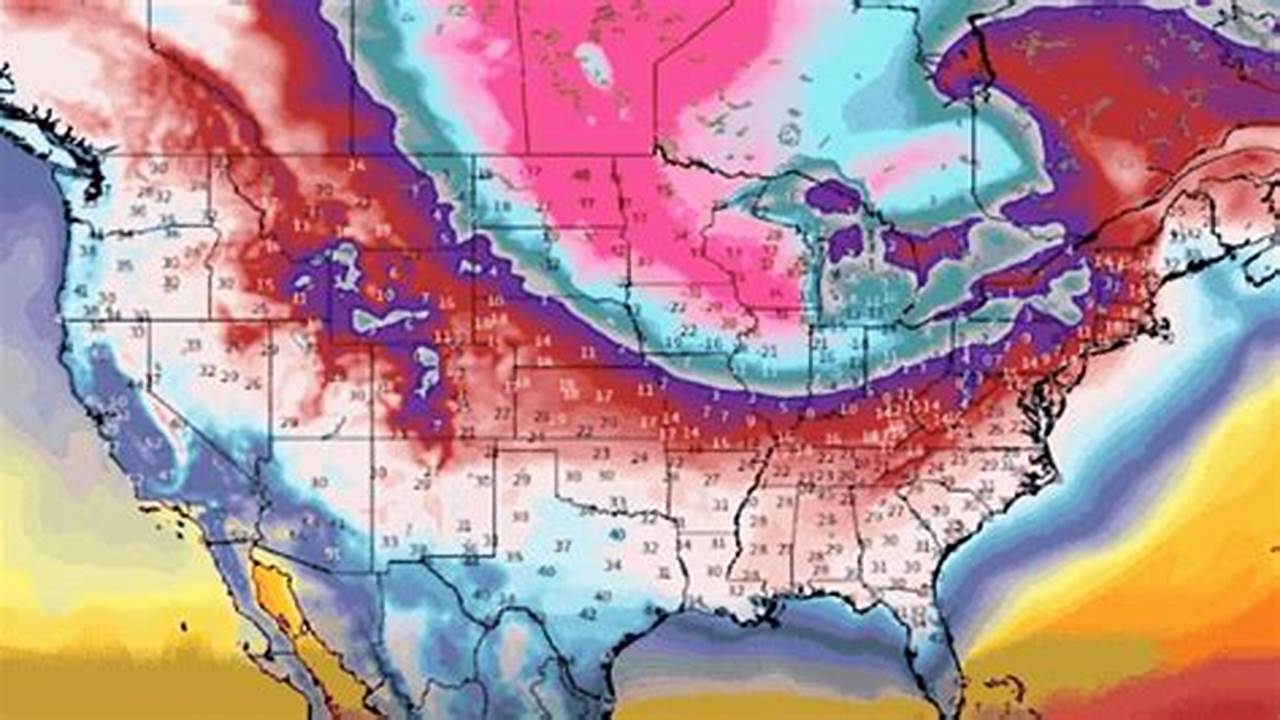 Polar Vortex Forecast Map 2025