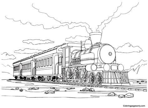 Polar Express Color Page