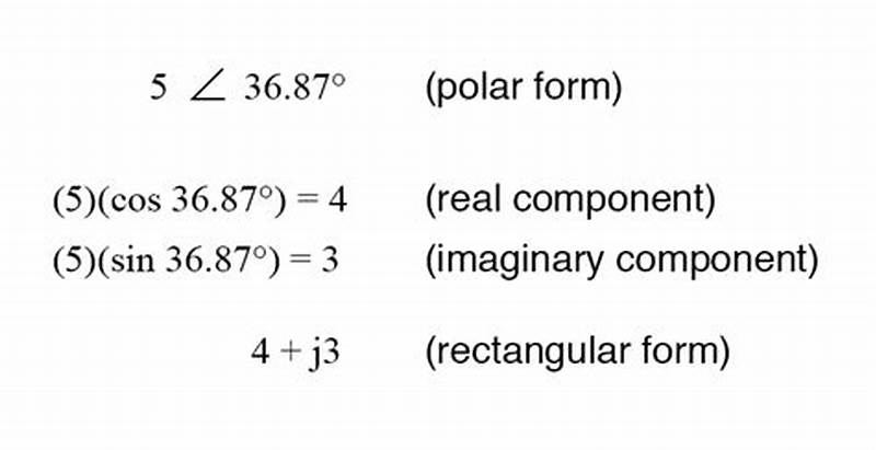 Polar Form To Rectangular