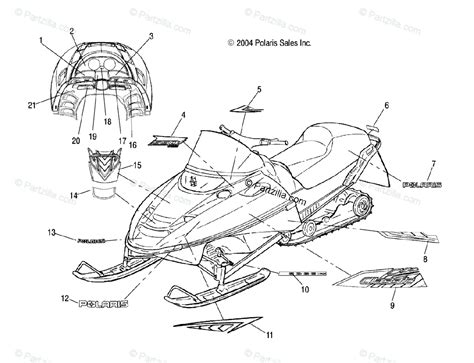 Polaris 04 700 Snowmobile Motor Diagram: Your Essential Guide!