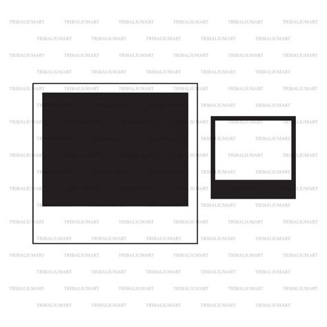 Download Polaroid Photo Frame Cut Files