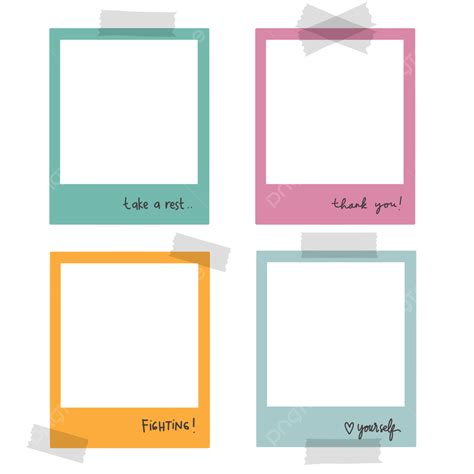 Download Polaroid Photo Frame Printable