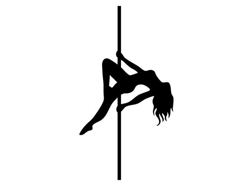 Unleash Your Inner Seductress: Elevate Your Designs with a Stunning Pole Dancer SVG File