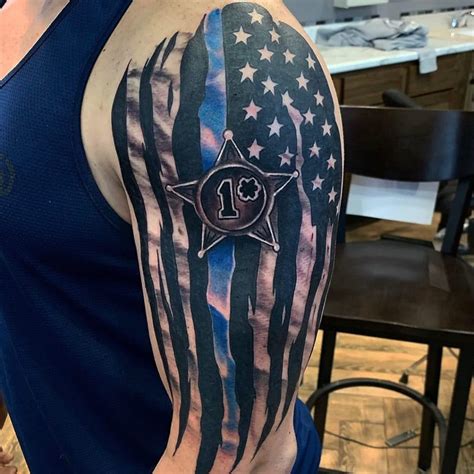 101 Amazing Police Tattoo Ideas You Need To See! Police tattoo, Military sleeve tattoo, Tattoo