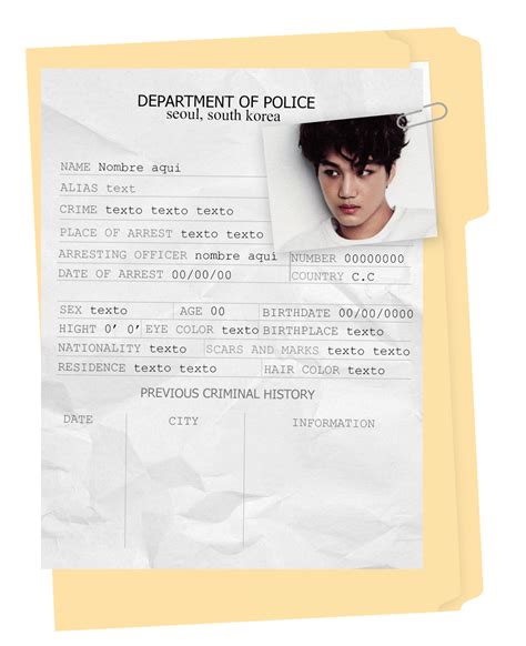 Police File Template