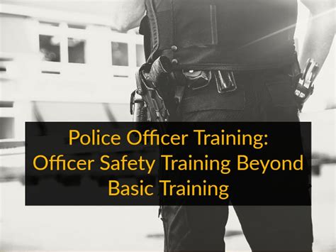 Police Officer Safety Trainer Curriculum