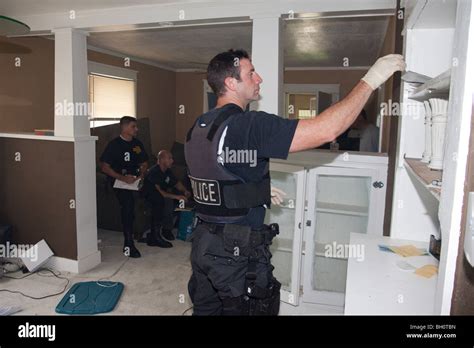 Police Searching Room