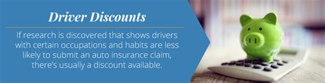 Policy and Driver Discounts