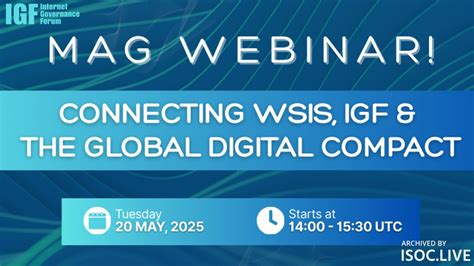 Policy-Making Forums: IGF and WSIS