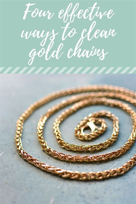 Polish and Clean Your Gold Rope Chain