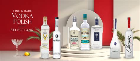 Polish vodka selection