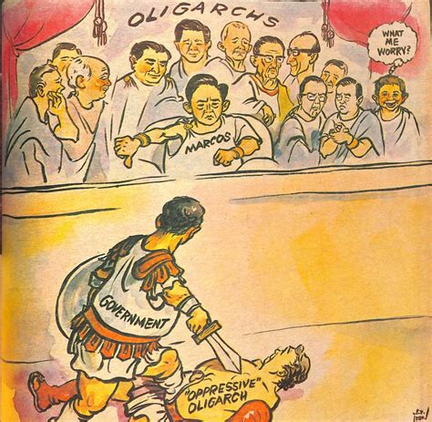 Political Cartoon About Philippine Media