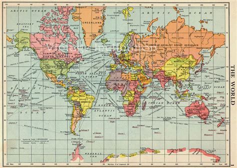 The Earth's political boundaries in 1950, following an Axis victory in