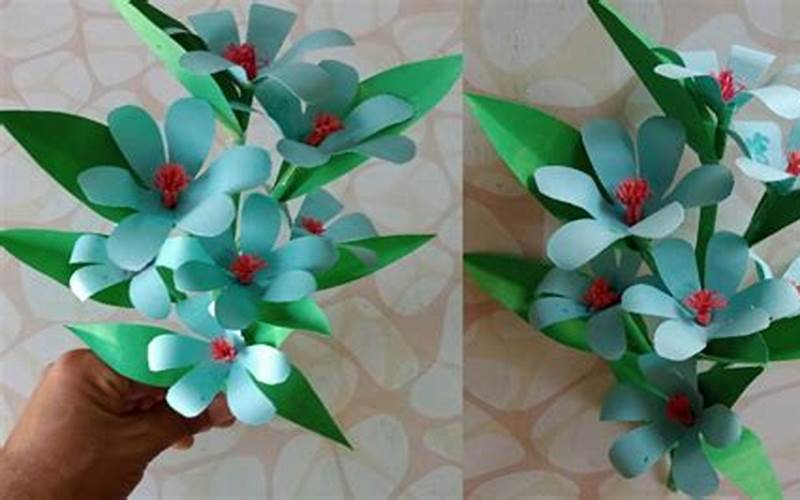 Polyester Used In Creating Plastic Flower Decorations
