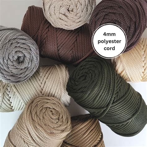 Polyester Cord For Crochet