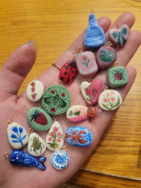 Polymer Clay Charm Making Techniques