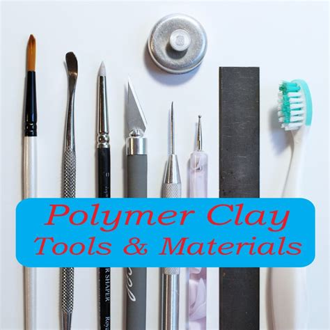 Polymer Clay Essential Tools Materials 2