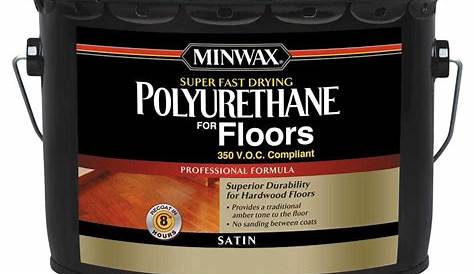 Minwax S/G FLOOR POLYURETHANE 13021000 UnitGAL Minwax polyurethane