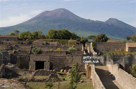 Pompeii Vesuvius view