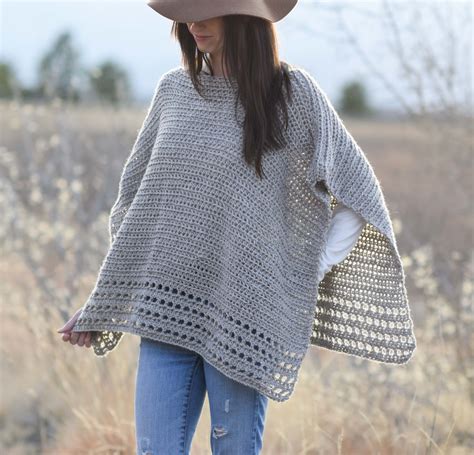 Poncho Pattern Crochet