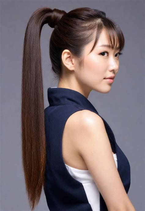 Ponytail Style Japanese